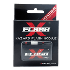 Flash X hazard flash module for Yamaha MT-15 motorcycle, packaged in retail box