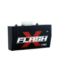 Race Dynamics Flash X module for Yamaha R15 V2 motorcycle, black rectangular unit