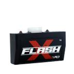 Race Dynamics Flash X module for Yamaha R15 V2 motorcycle, black rectangular unit