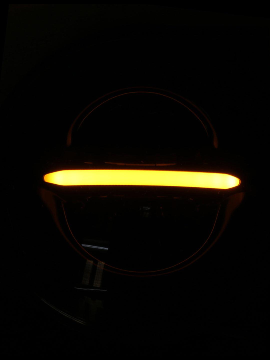Royal Enfield Bullet exclusive 7 inch Thunder LED headlight – classic motorcycle lighting upgrade – Moto Modz