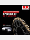 RK Chain Sprocket For Classic 500 38T Rear/18T Front Chain520*102L - Moto Modz