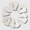 White Rear Wheel Damper Kit – Set of 6 Rubber Dampers