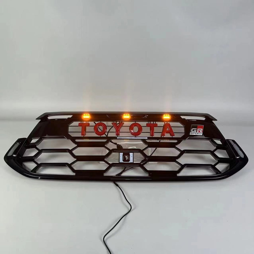 Toyota Hycross GR-Sport Front Grille - Premium ABS, Gloss Black Finish