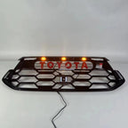 Toyota Hycross GR-Sport Front Grille - Premium ABS, Gloss Black Finish