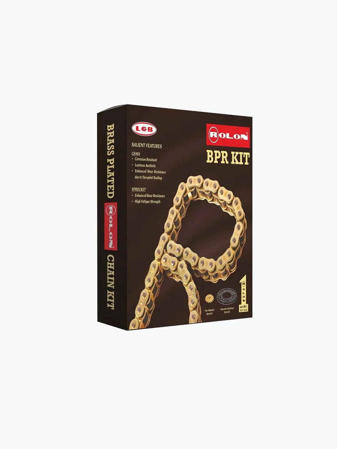 Rolon brass chain sprocket kit 389 Royal Enfield Classic Hunter Reborn Meteor motorcycle spare