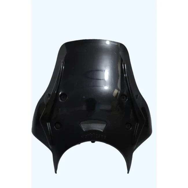 POLYCARBONATE VISOR FOR RE SUPER METEOR 650 - ( WINDSHIELD ) MOTOCARE - BLACK