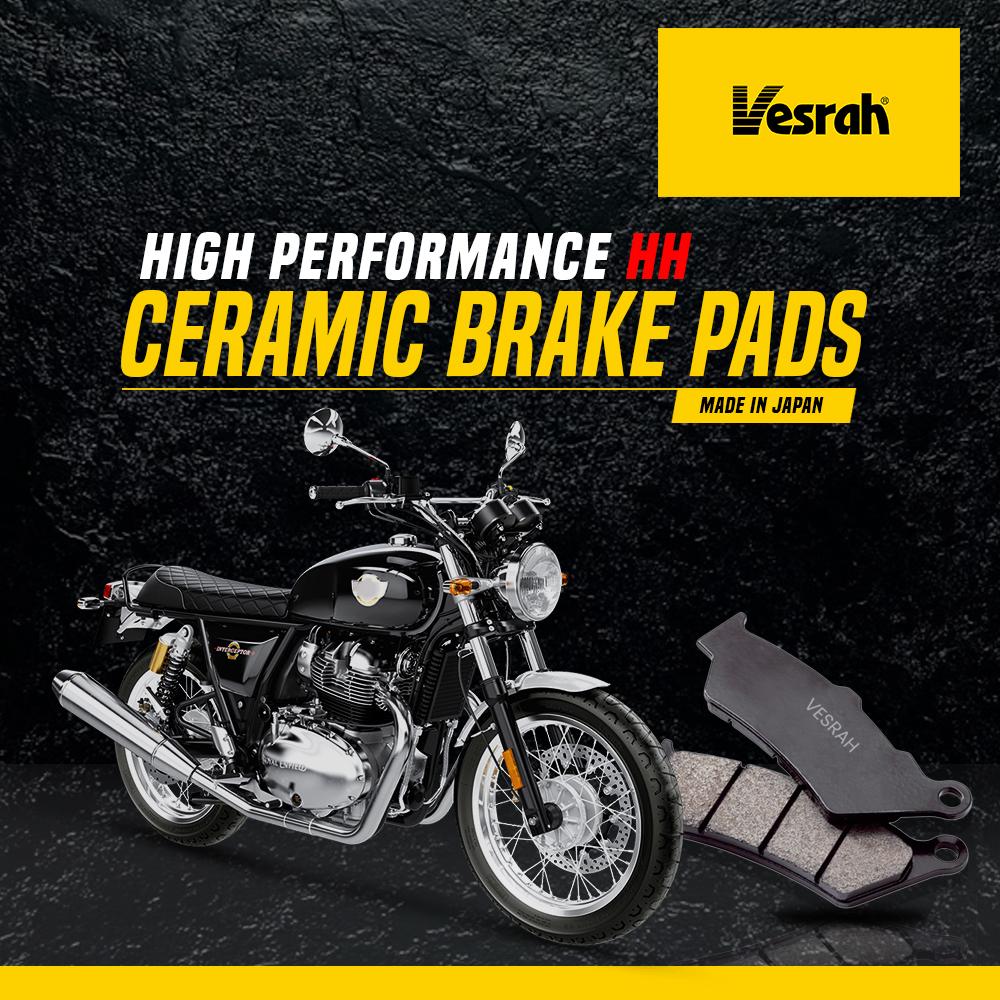 Royal Enfield Interceptor 650 Front Brake Pad Vesrah Ceramic Motorcycle Accessory - Moto Modz
