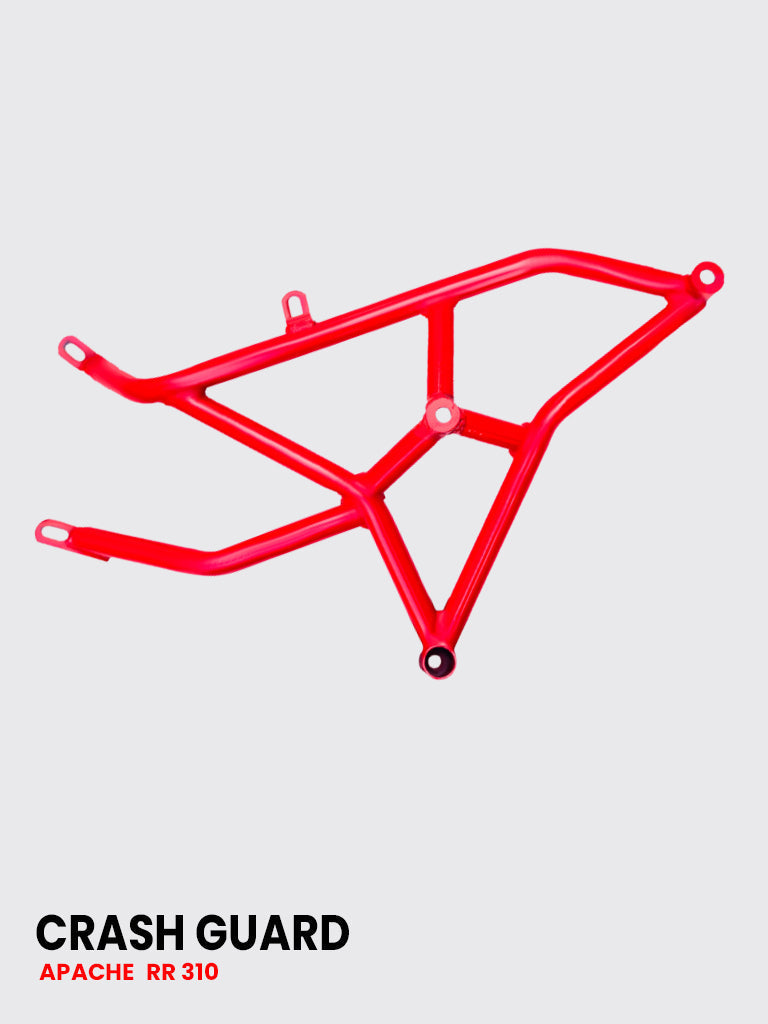 Apache RR310 Crash Guard with Durable Metal Slider – SB 1002-RED