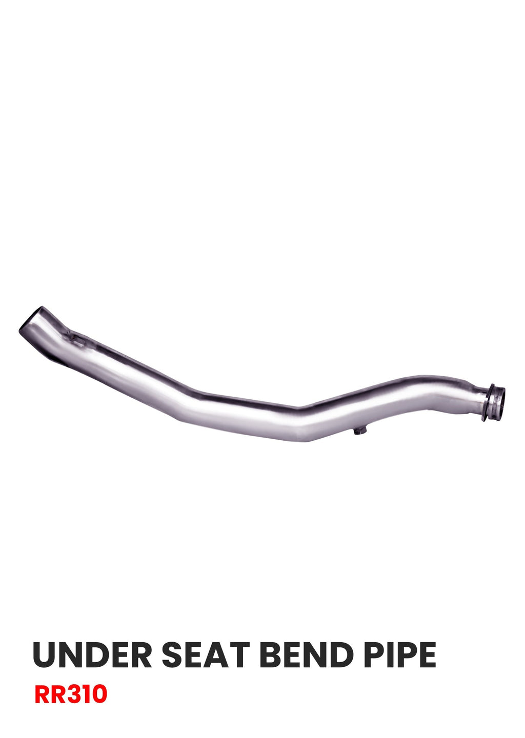 Underseat Bend Pipe for RR 310 SB 1008 - High-Performance Exhaust Bend