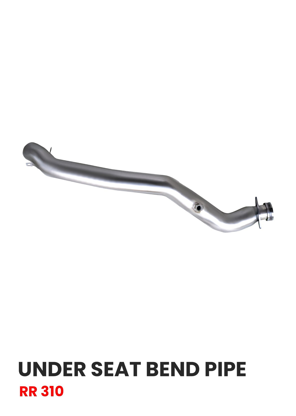 Underseat Bend Pipe for RR 310 SB 1008 - High-Performance Exhaust Bend