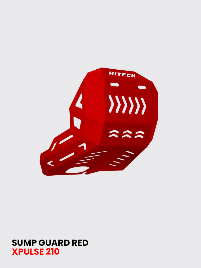 Durable Red Sump Guard for XPulse 210 2025 – SB 1042-RED