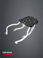 Premium White Top Rack for XPULSE 210 - SB 1038-WHITE