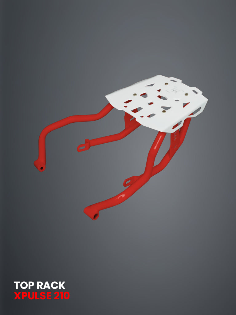 Red Top Rack for XPULSE 210 - SB 1038-RED