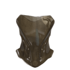 Polycarbonate visor for TVS Apache RTR 310, smoked finish, motorcycle windshield part