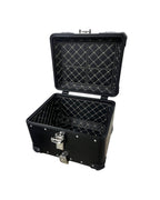 LGP Premium Aluminium Top Case – Nero Edition, Bevelled Corner, 45L Black, Universal Motorcycle Compatibility, 1-Year Warranty