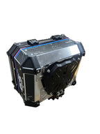 LGP Wanderer GS Aluminium Top Box – 25 Litres – Black | Fits All Motorcycles | 1-Year Warranty + Free Cushion