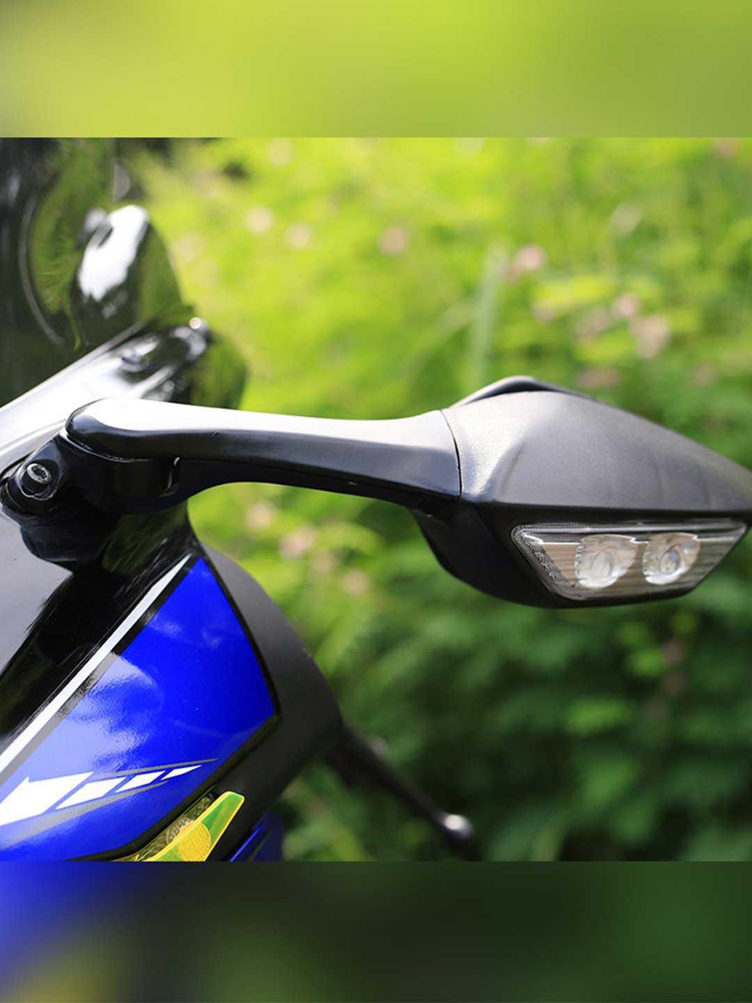 Yamaha R1M Inspired Universal Motorcycle Mirror CNC Rearview Bike Accessory - Moto Modz