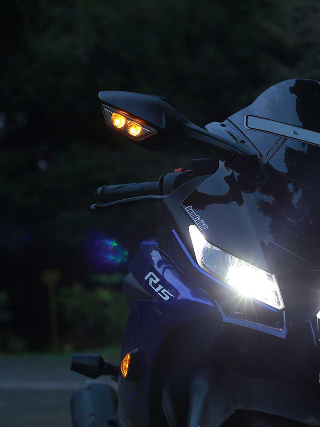 Yamaha R1M Inspired Universal Motorcycle Mirror CNC Rearview Bike Accessory - Moto Modz