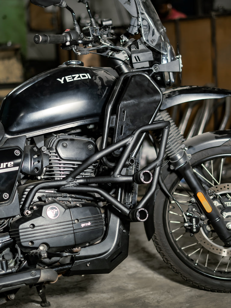 Heavy-Duty Crash Guard for Yezdi Adventure 2025 — SB 1092