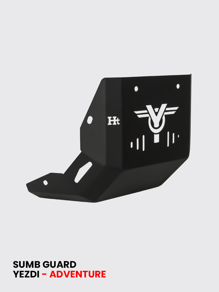 Heavy-Duty Sump Guard for Yezdi Adventure 2025 – SB 1096