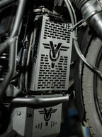 Black Radiator Guard for Yezdi Adventure 2025 - RD 943