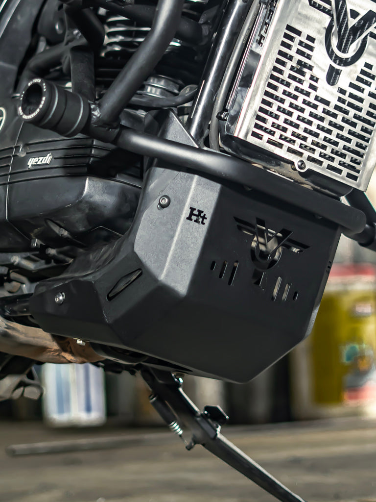 Heavy-Duty Sump Guard for Yezdi Adventure 2025 – SB 1096